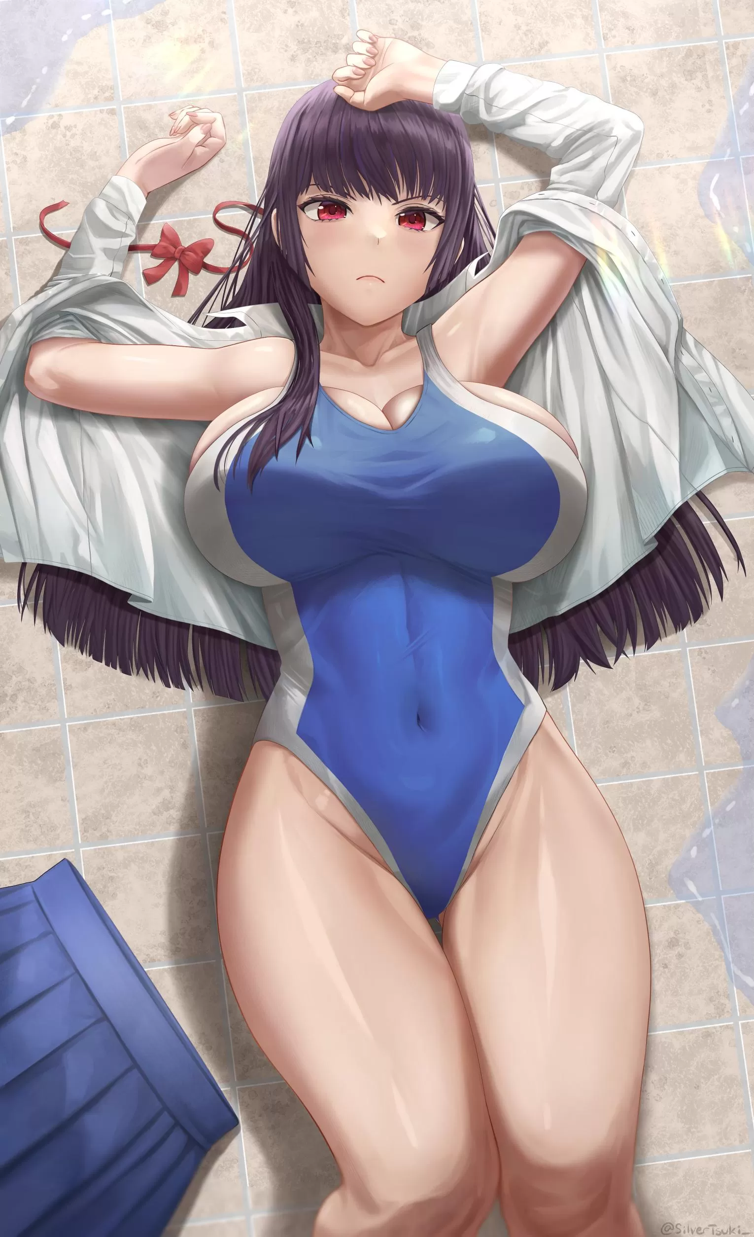 Art club President Swimsuit (SilverTsuki) [Don't Toy With Me, Miss Nagatoro]